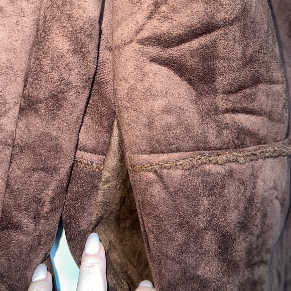 ANTHROPOLOGIE SOLITAIRE Faux shearling - Picture 9 of 12